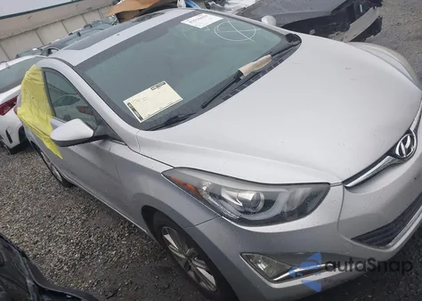 2015 Hyundai Elantra Se from USA, damaged, VIN KMHDH4AE7FU438068